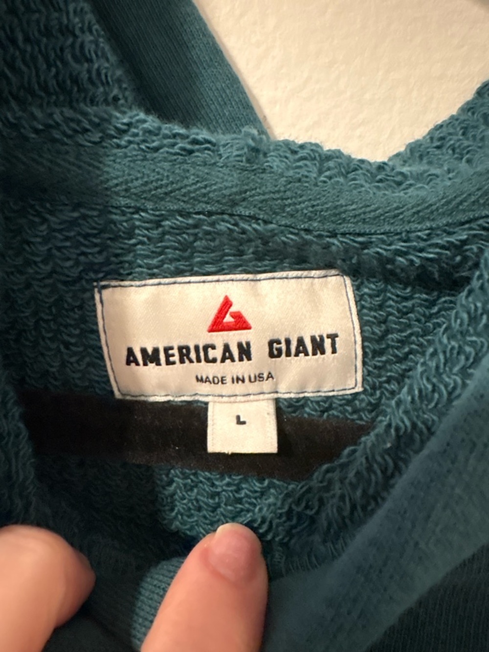 American Giant Classic Pullover Sweatshirt Large - Picture 4 of 5